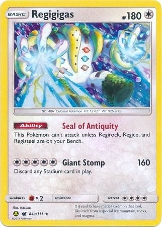 Image for Regigigas - 84a/111 (084a/111) - Pokemon