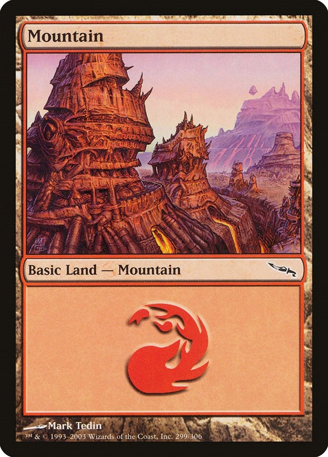 Image for Mountain (299) (299) [Mirrodin]
