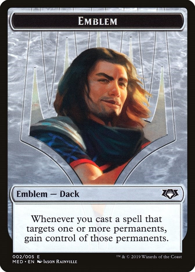Image for Emblem - Dack Fayden (2) [Mythic Edition: Ravnica Allegiance]