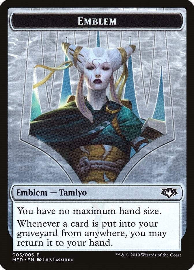 Image for Emblem - Tamiyo, the Moon Sage (5) [Mythic Edition: Ravnica Allegiance]