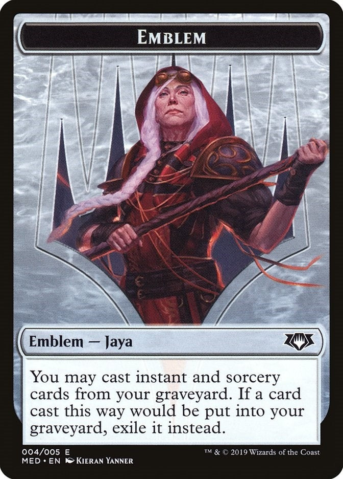 Image for Emblem - Jaya Ballard (4) [Mythic Edition: Ravnica Allegiance]