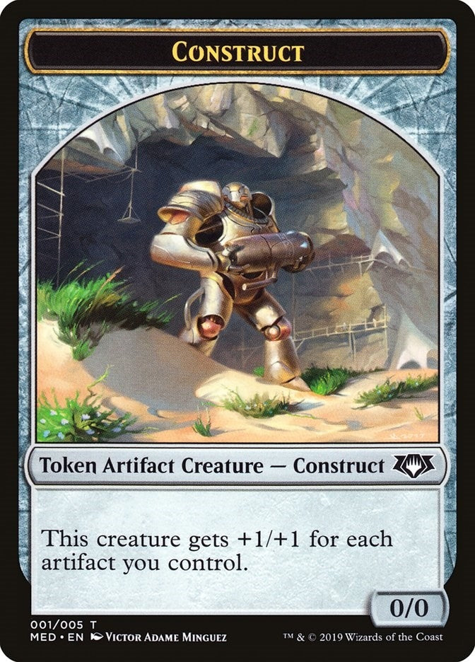 Image for Construct Token (001) (1) [Mythic Edition: Ravnica Allegiance]