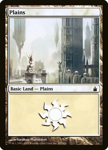 Image for Plains (287) (287) - Magic: The Gathering
