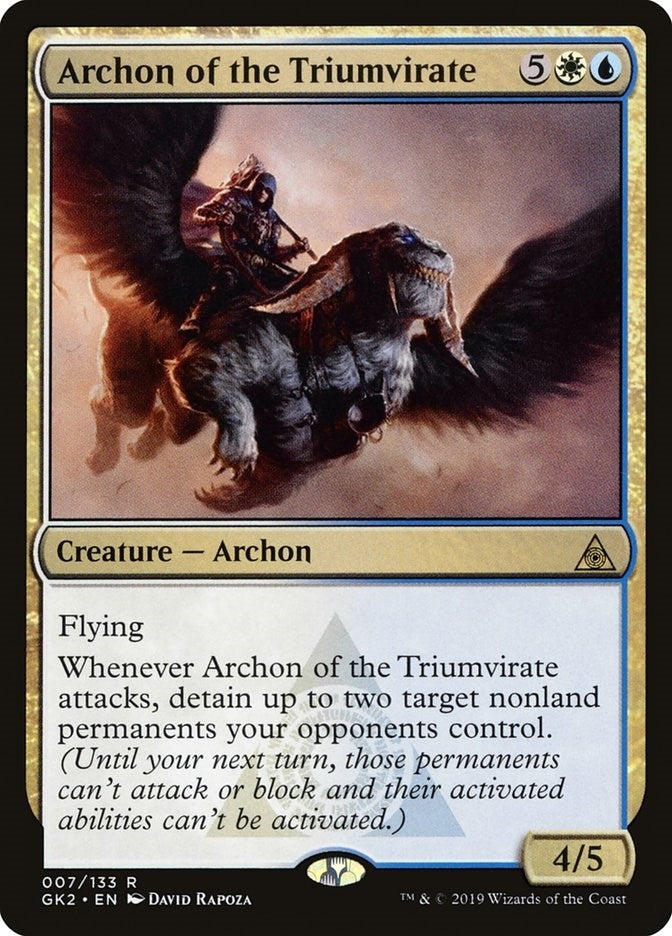 Image for Archon of the Triumvirate (7) [Ravnica Allegiance: Guild Kits]