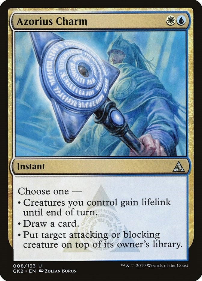 Image for Azorius Charm (8) [Ravnica Allegiance: Guild Kits]