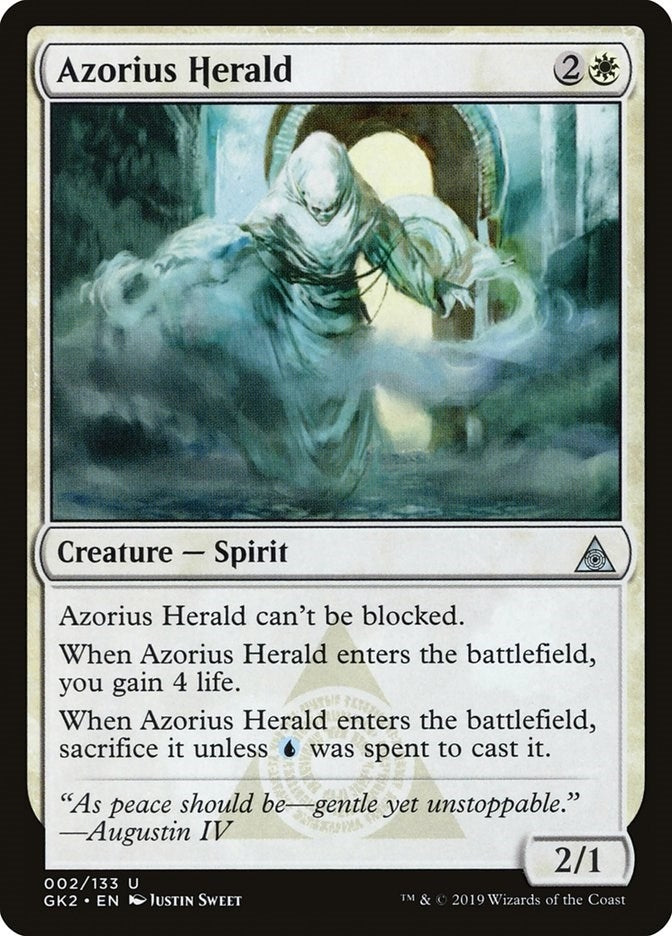 Image for Azorius Herald (2) [Ravnica Allegiance: Guild Kits]