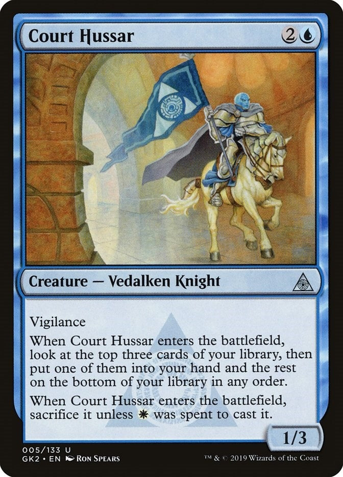 Image for Court Hussar (5) [Ravnica Allegiance: Guild Kits]