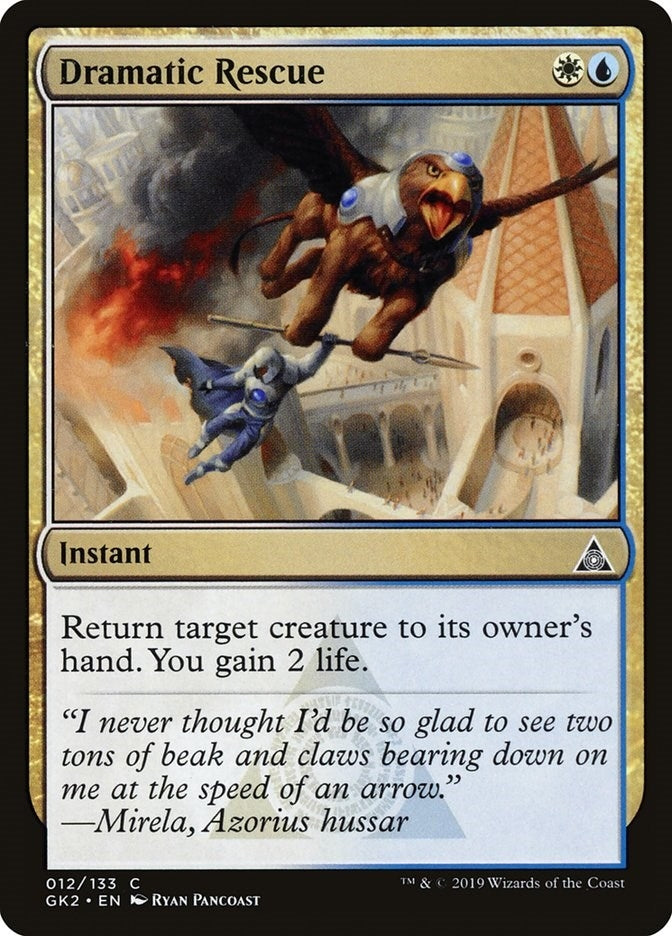 Image for Dramatic Rescue (12) [Ravnica Allegiance: Guild Kits]