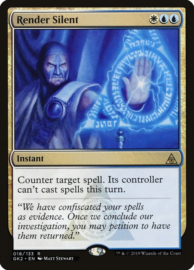 Image for Render Silent (18) [Ravnica Allegiance: Guild Kits]