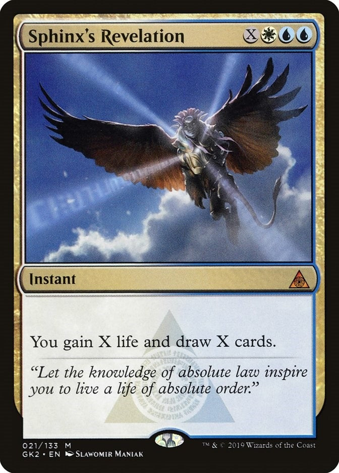 Image for Sphinx's Revelation (21) [Ravnica Allegiance: Guild Kits]