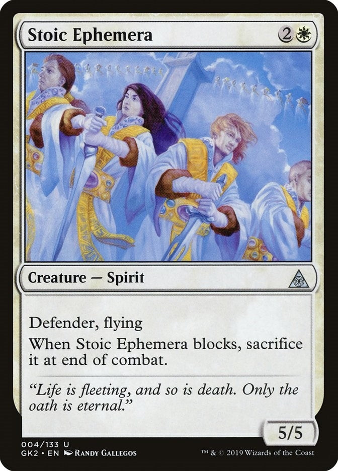 Image for Stoic Ephemera (4) [Ravnica Allegiance: Guild Kits]