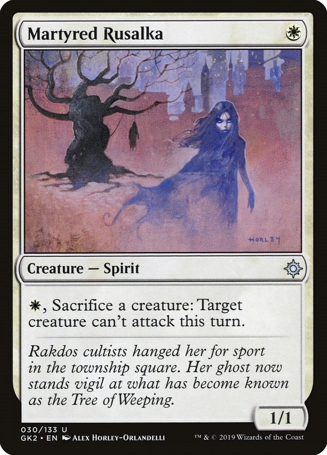 Image for Martyred Rusalka (30) [Ravnica Allegiance: Guild Kits]