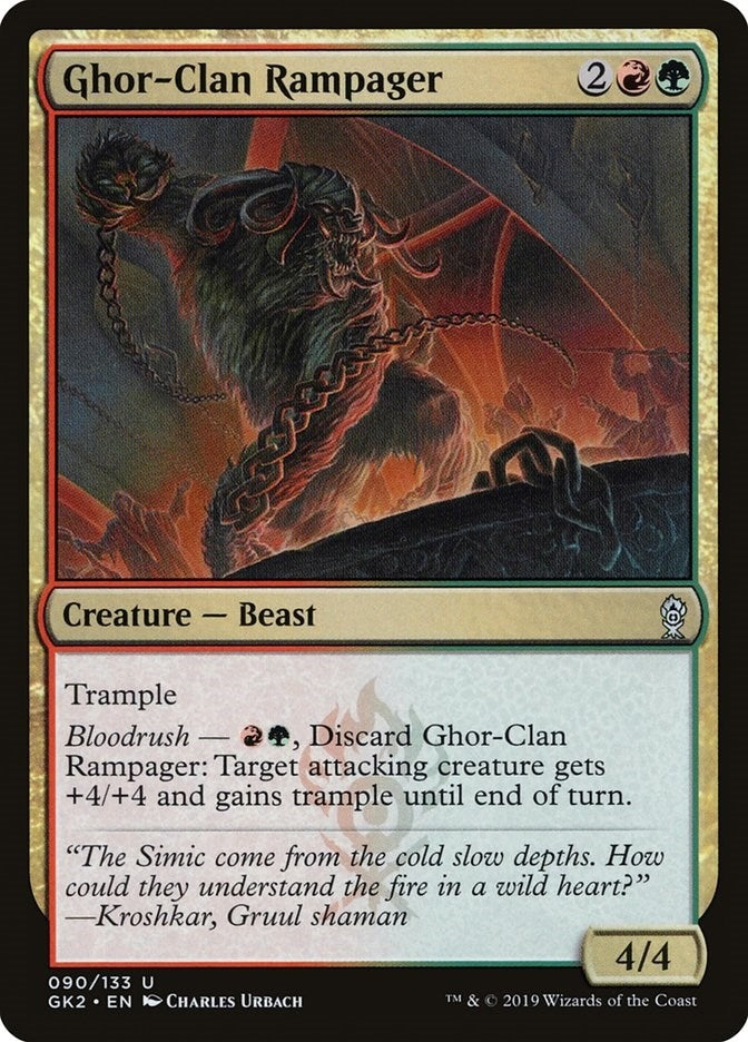 Image for Ghor-Clan Rampager (90) [Ravnica Allegiance: Guild Kits]