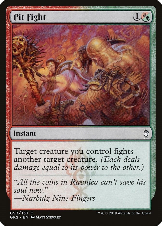 Image for Pit Fight (93) [Ravnica Allegiance: Guild Kits]