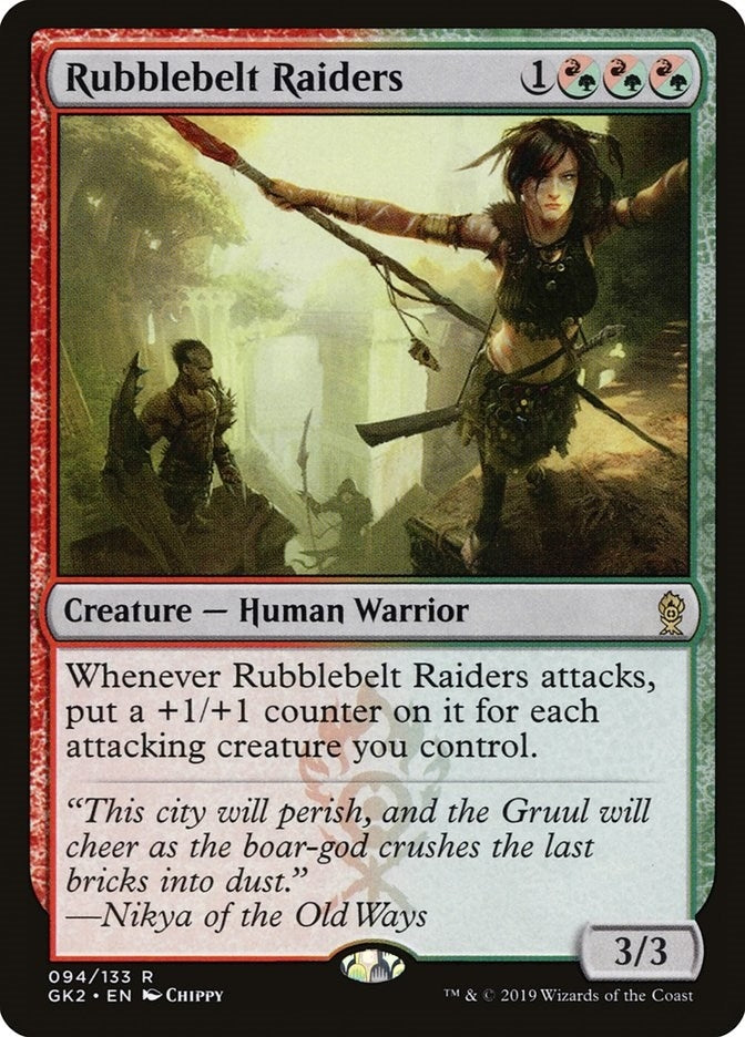 Image for Rubblebelt Raiders (94) [Ravnica Allegiance: Guild Kits]