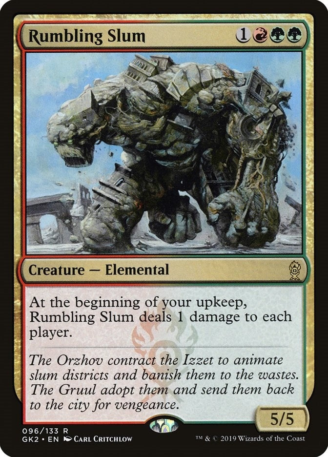 Image for Rumbling Slum (96) [Ravnica Allegiance: Guild Kits]