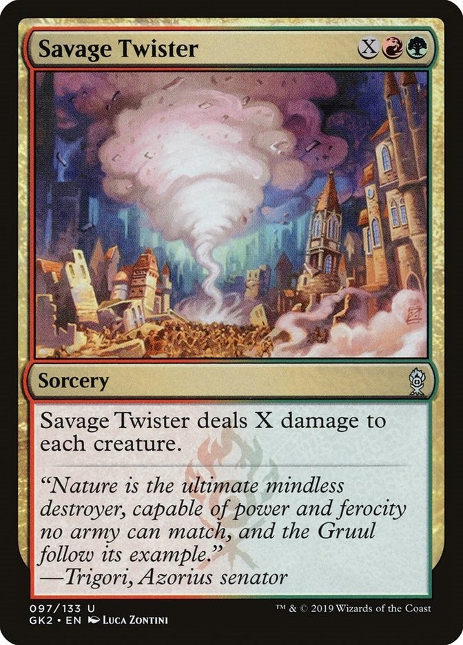 Image for Savage Twister (97) [Ravnica Allegiance: Guild Kits]