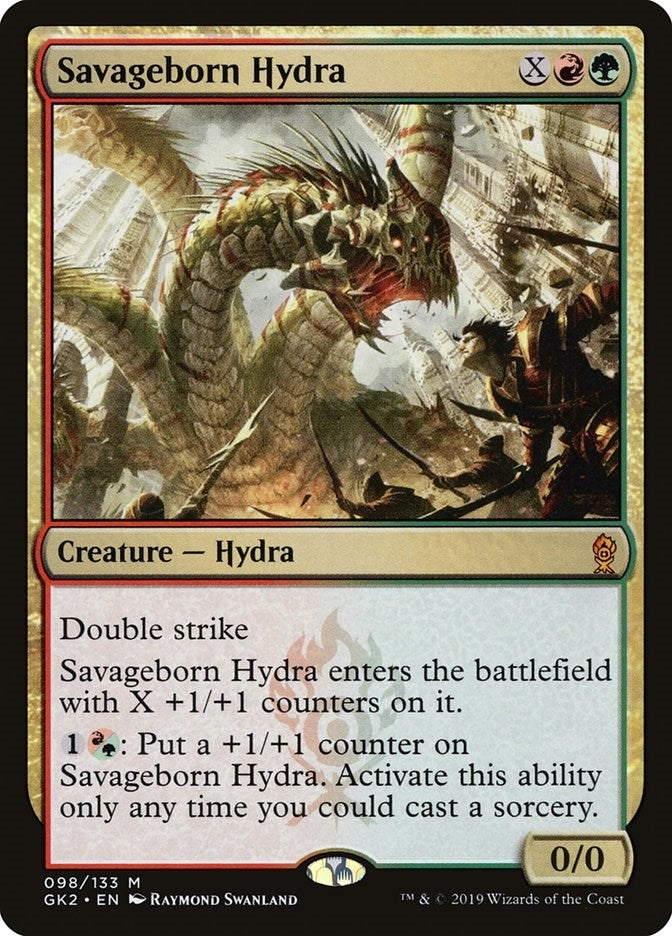 Image for Savageborn Hydra (98) [Ravnica Allegiance: Guild Kits]