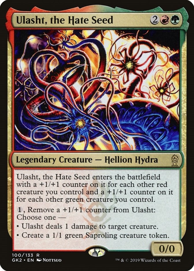 Image for Ulasht, the Hate Seed (100) [Ravnica Allegiance: Guild Kits]