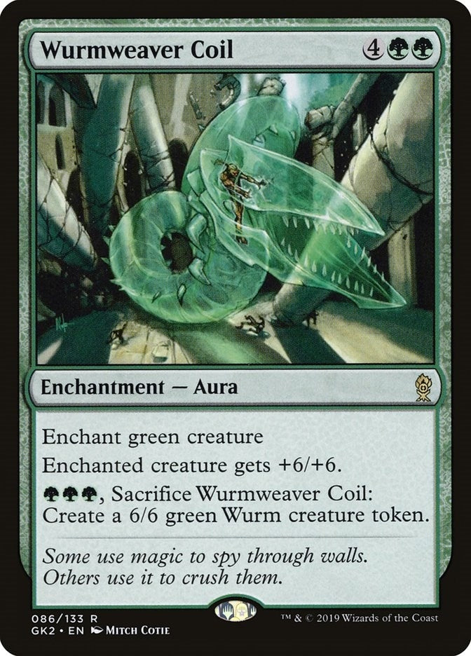 Image for Wurmweaver Coil (86) [Ravnica Allegiance: Guild Kits]