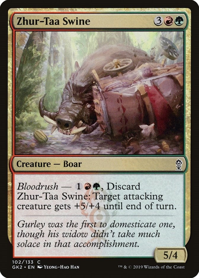 Image for Zhur-Taa Swine (102) [Ravnica Allegiance: Guild Kits]