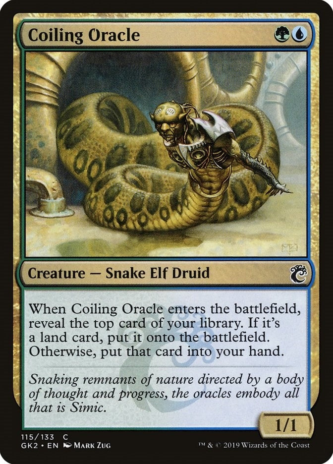 Image for Coiling Oracle (115) [Ravnica Allegiance: Guild Kits]