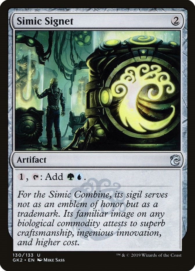 Image for Simic Signet (130) [Ravnica Allegiance: Guild Kits]