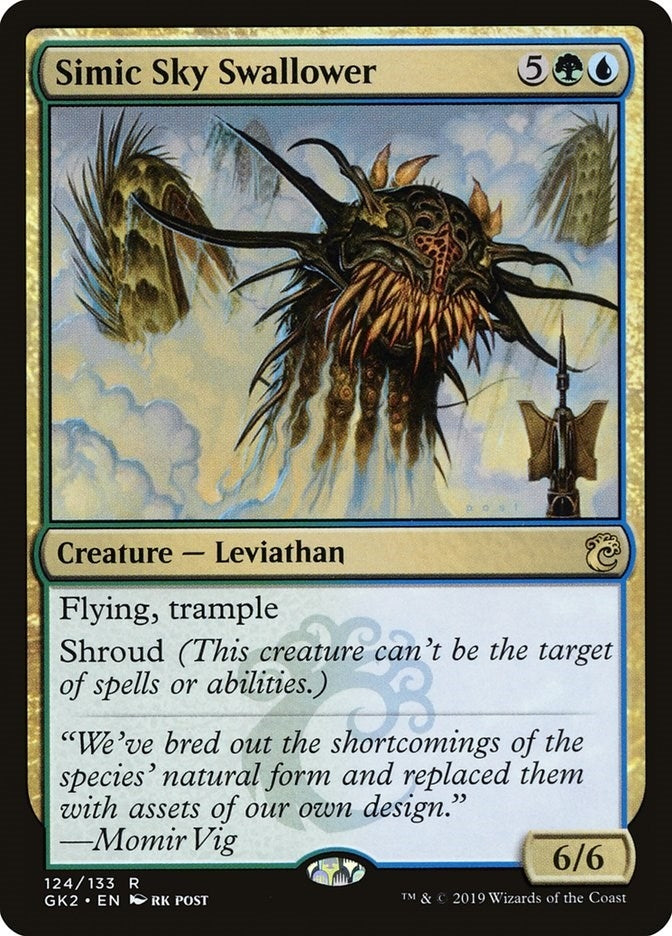 Image for Simic Sky Swallower (124) [Ravnica Allegiance: Guild Kits]