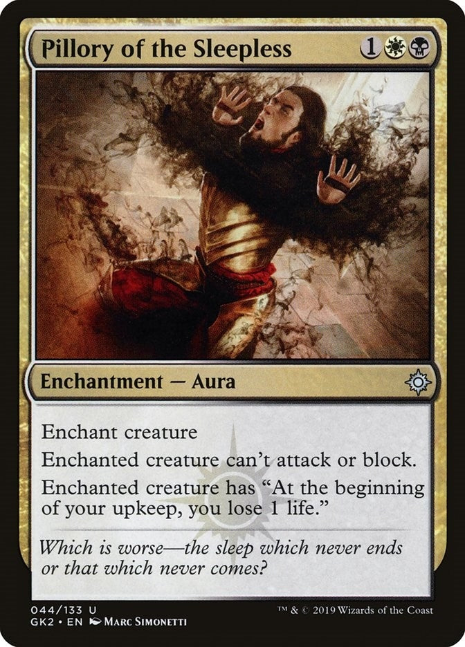 Image for Pillory of the Sleepless (44) [Ravnica Allegiance: Guild Kits]