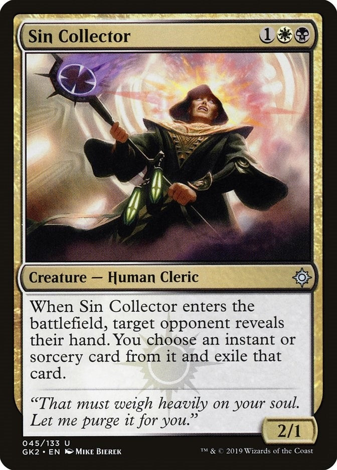 Image for Sin Collector (45) [Ravnica Allegiance: Guild Kits]