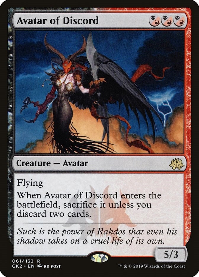 Image for Avatar of Discord (61) [Ravnica Allegiance: Guild Kits]