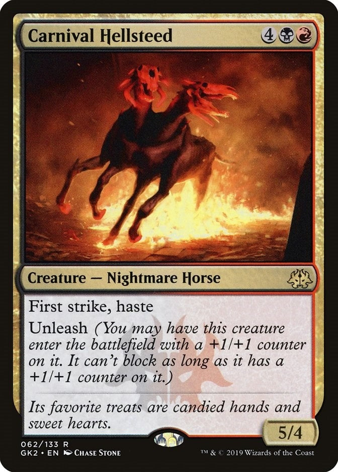 Image for Carnival Hellsteed (62) [Ravnica Allegiance: Guild Kits]