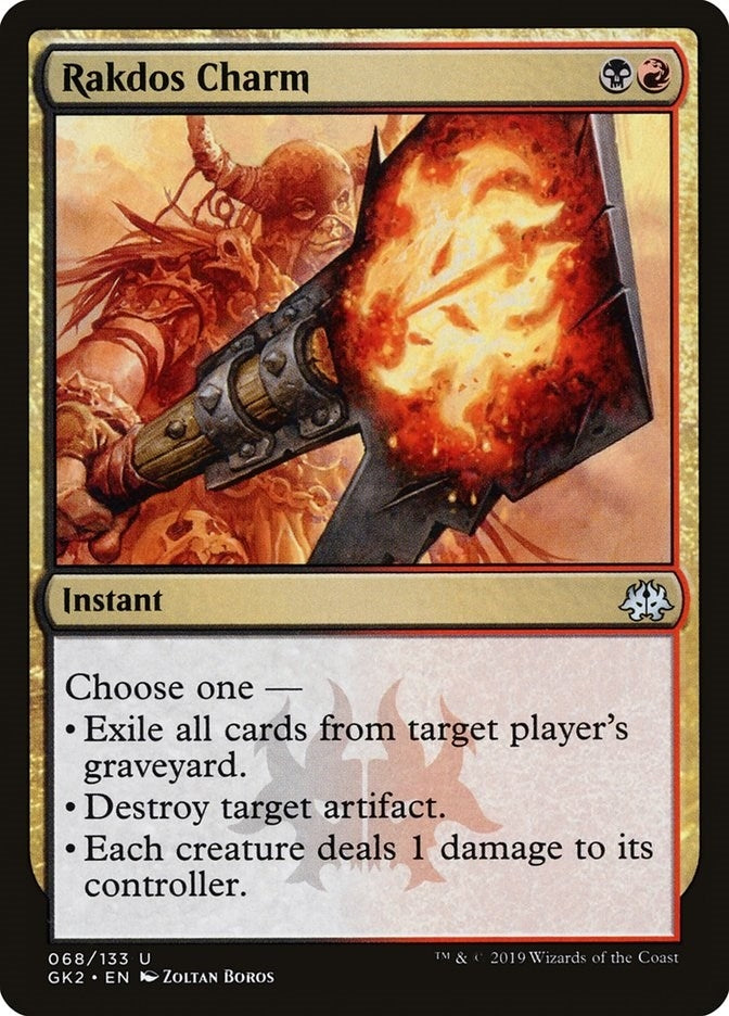 Image for Rakdos Charm (68) [Ravnica Allegiance: Guild Kits]