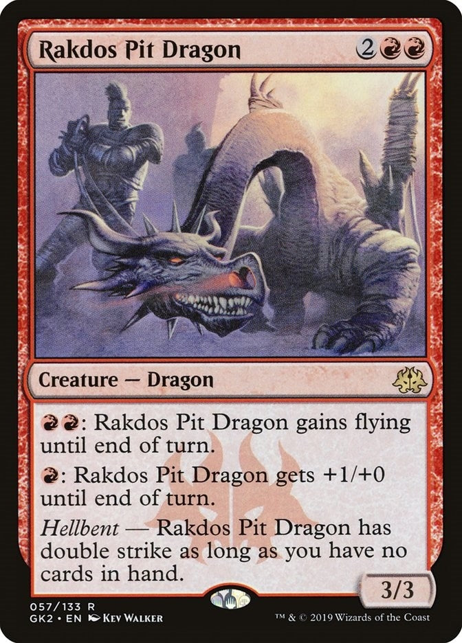 Image for Rakdos Pit Dragon (57) [Ravnica Allegiance: Guild Kits]
