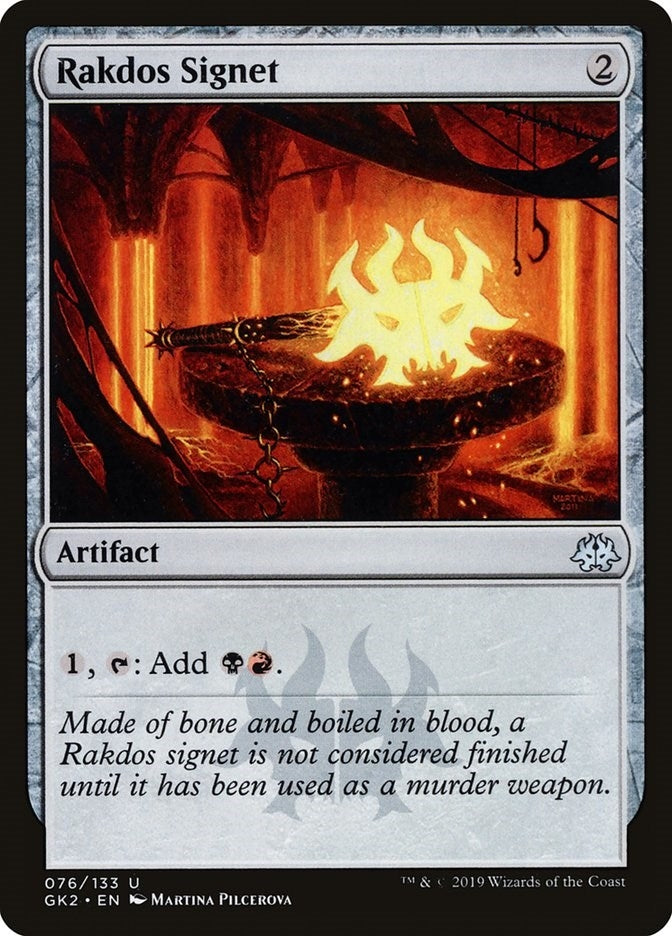 Image for Rakdos Signet (76) [Ravnica Allegiance: Guild Kits]