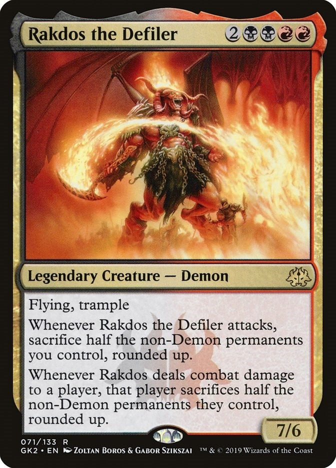 Image for Rakdos the Defiler (71) [Ravnica Allegiance: Guild Kits]