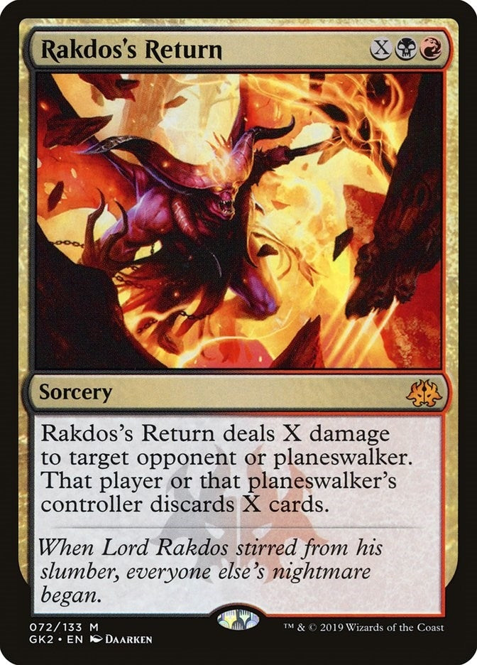 Image for Rakdos's Return (72) [Ravnica Allegiance: Guild Kits]