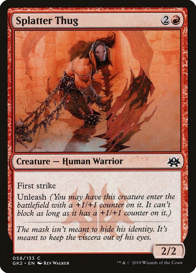 Image for Splatter Thug (58) [Ravnica Allegiance: Guild Kits]