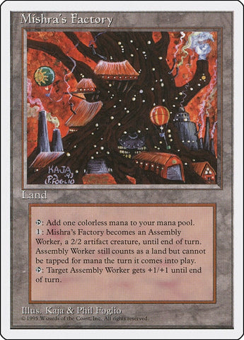 Image for Mishra's Factory [Fourth Edition]