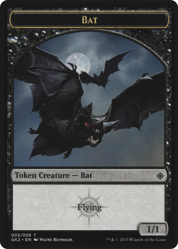 Image for Bat // Spirit (010) Double-Sided Token (3 // 10) [Ravnica Allegiance: Guild Kits]
