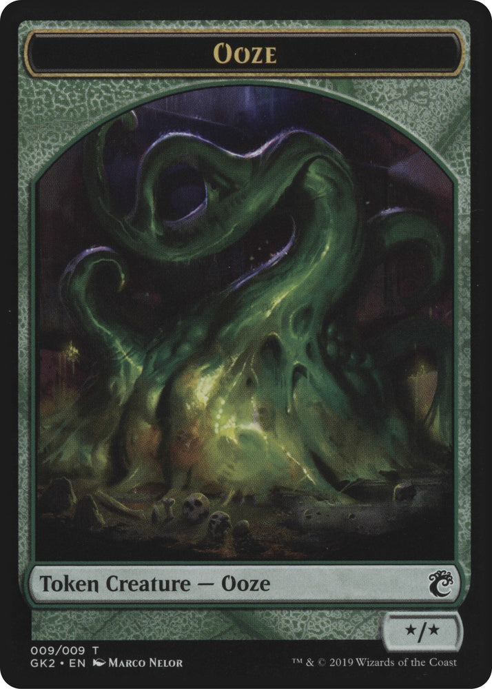 Image for Ooze // Frog Lizard Double-Sided Token (9 // 6) [Ravnica Allegiance: Guild Kits]
