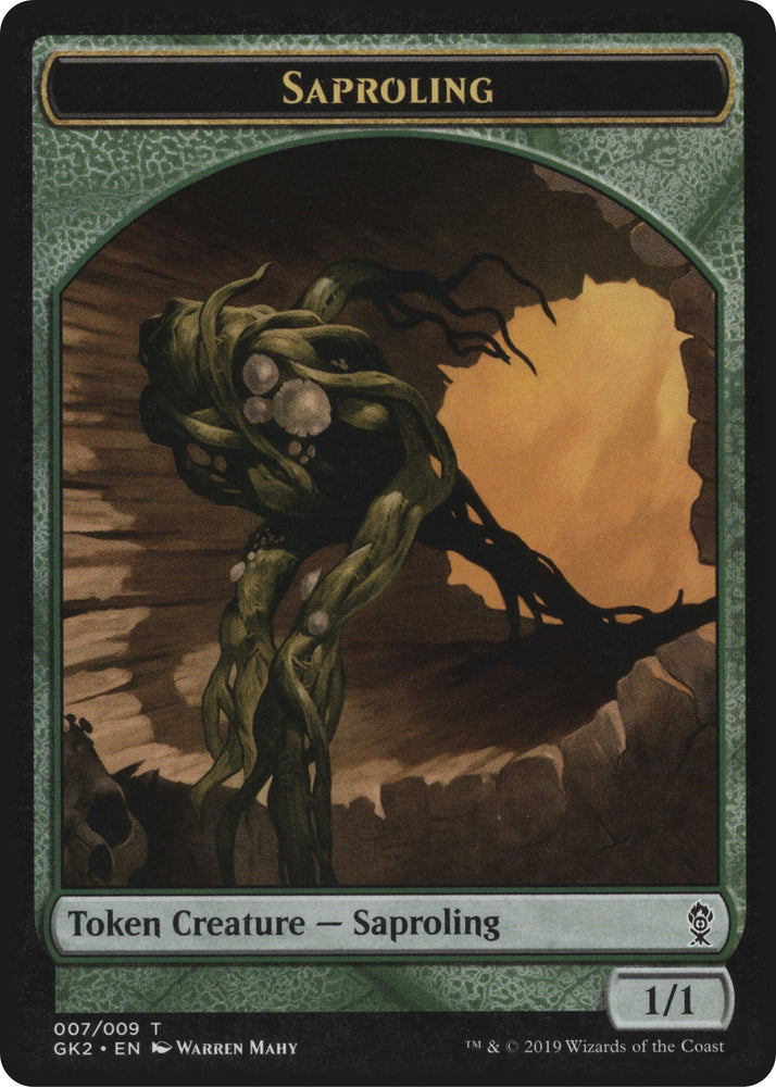 Image for Saproling // Wurm Double-Sided Token (7 // 8) [Ravnica Allegiance: Guild Kits]