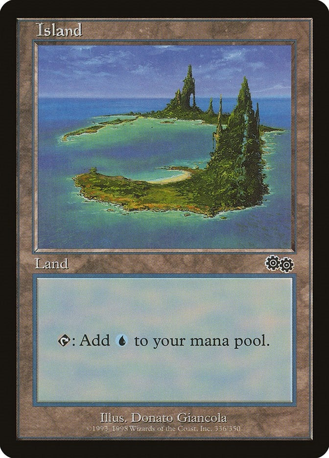 Image for Island (336) (336) [Urza's Saga]