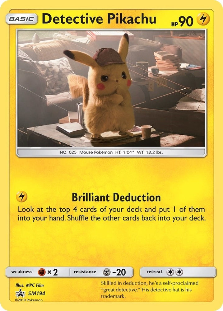 Image for Detective Pikachu - SM194 (SM194) [SM Promos]