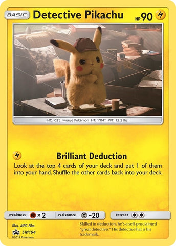Image for Detective Pikachu - SM194 (SM194) [SM Promos]