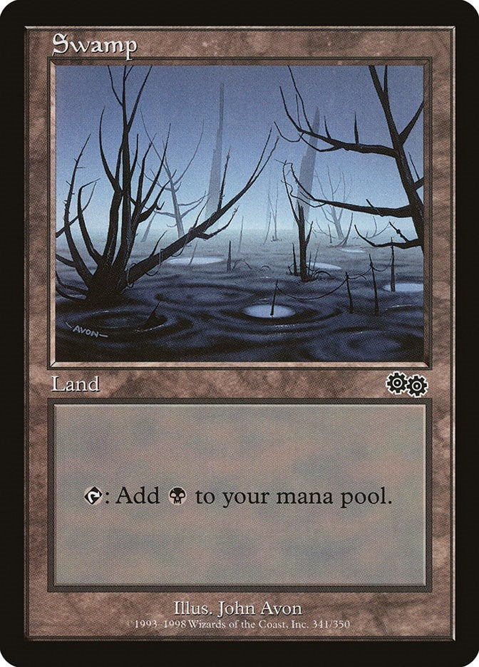Image for Swamp (341) (341) - Magic: The Gathering