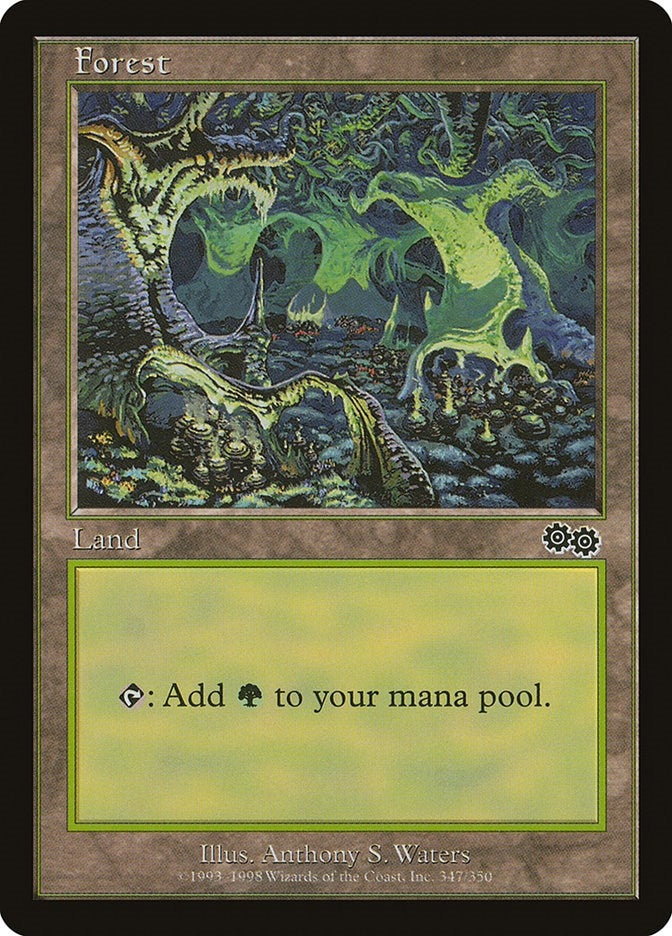 Image for Forest (347) (347) [Urza's Saga]