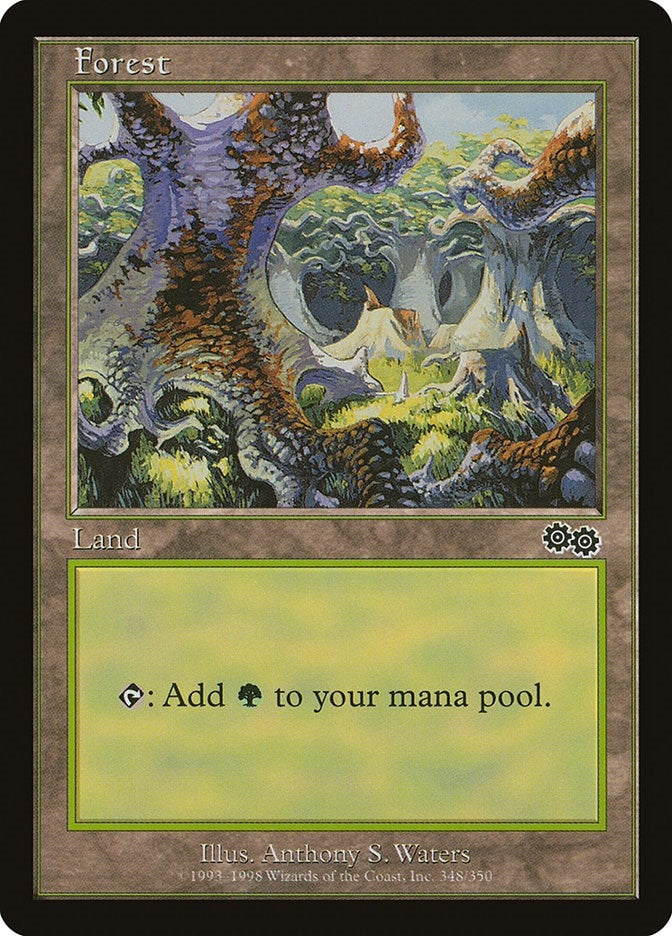 Image for Forest (348) (348) [Urza's Saga]