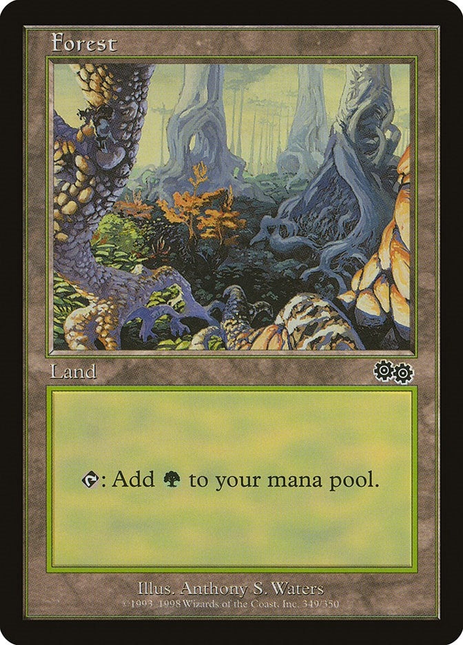 Image for Forest (349) (349) [Urza's Saga]