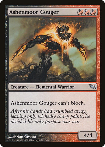 Image for Ashenmoor Gouger (180) [Shadowmoor]